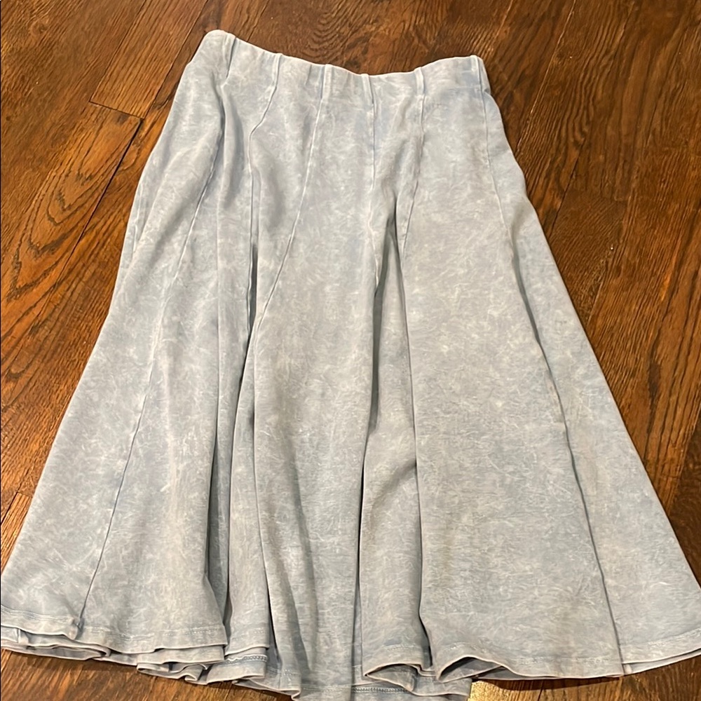 Elegant Blue Women's Skirt